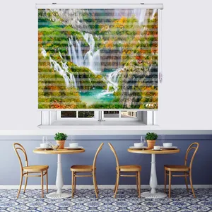  پرده زبرا زیو مدل L5066 سایز 100x280 سانتی متر