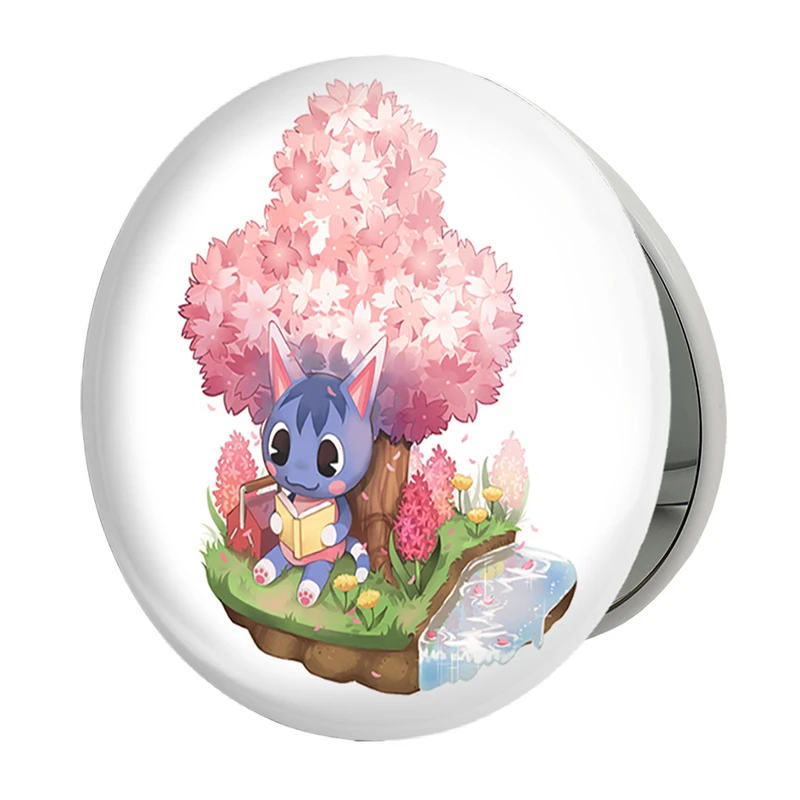 آینه جیبی خندالو طرح بازی انیمال کراسینگ (Animal Crossing) مدل تاشو کد 32672