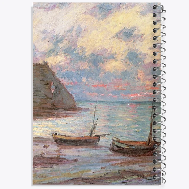 دفتر لیست خرید 50 برگ خندالو طرح کلود مونه کد 36848