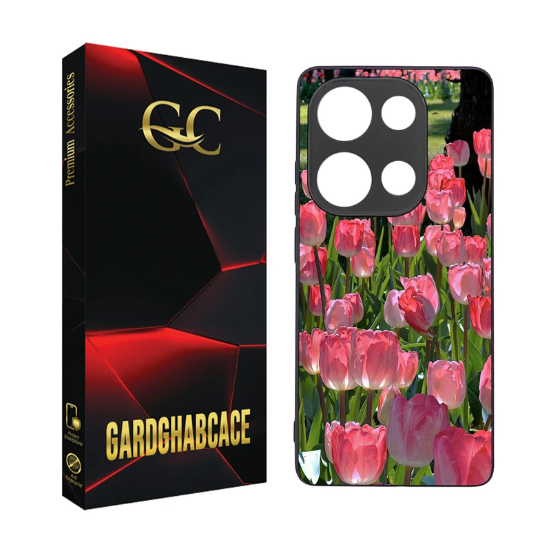 کاور گارد قاب کیس مدل دخترانه T مناسب برای گوشی موبایل  شیائومی  Poco M6 Pro \ Redmi Note 13 Pro 4G