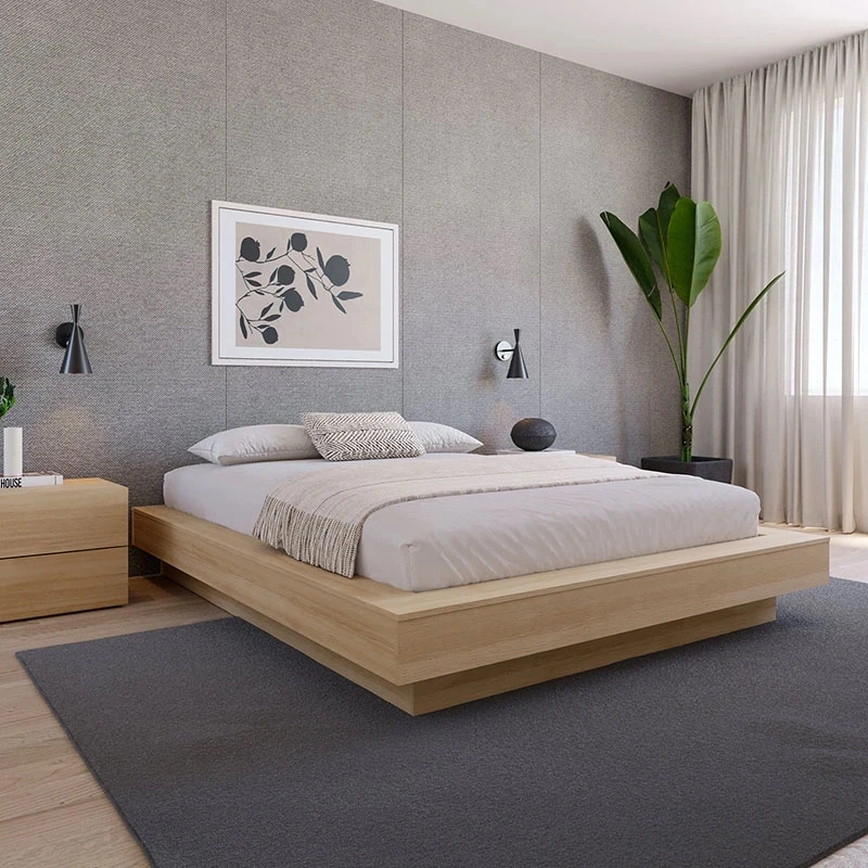 تخت خواب دو نفره اسمردیس مدل R122 سایز 160×200 سانتی متر