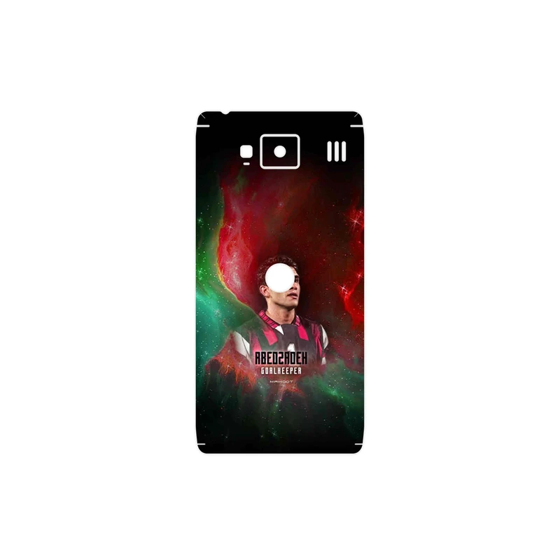برچسب پوششی ماهوت مدل Ahmad Reza Abedzadeh مناسب برای گوشی موبایل موتورولا Droid Razr HD