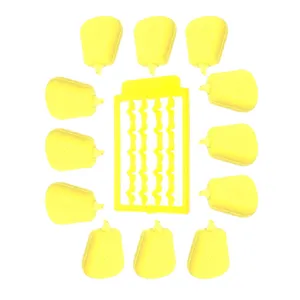 طعمه ماهیگیری مدل ذرت مصنوعی slow sinking بسته 12 عددی به همراه استاپر