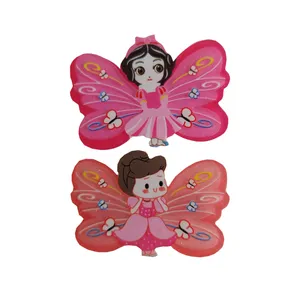 گیره مو زنانه مدل colorful princess بسته 2 عددی