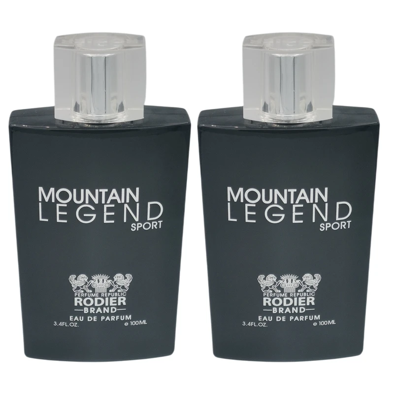 ادو پرفیوم مردانه رودیر مدل مونت لجند با رایحه خنک حجم 100 میلی لیتر مجموعه دو عددی