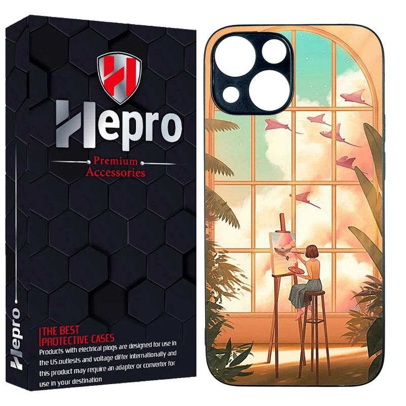 کاور هپرو طرح فانتزی مدل TPU مناسب برای گوشی موبایل اپل IPHONE 13