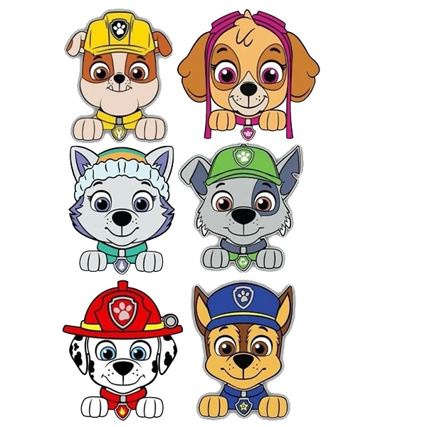 استیکر پارچه و لباس پاد آفرین طرح سگ های نگهبان کد 1871