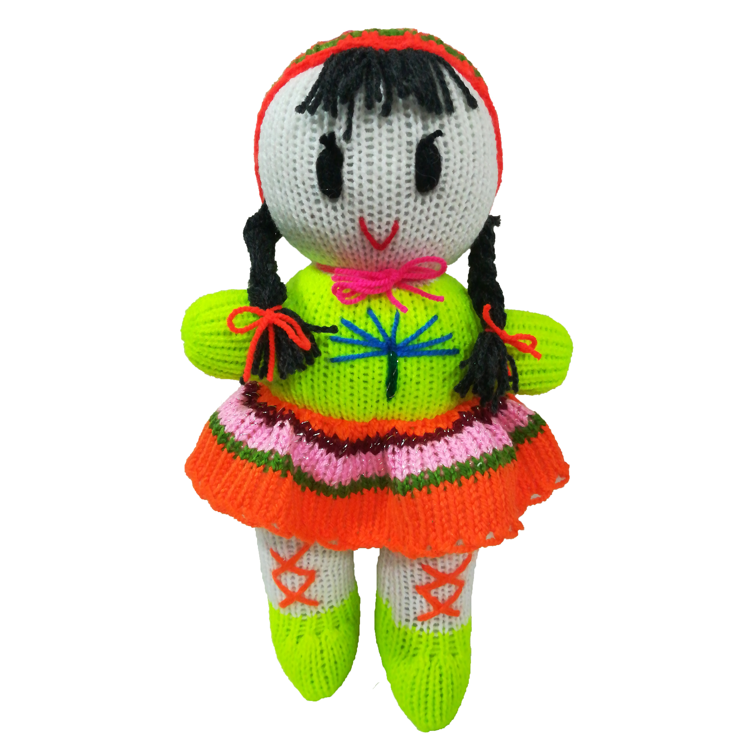 عروسک مدل گل دختر کد 024