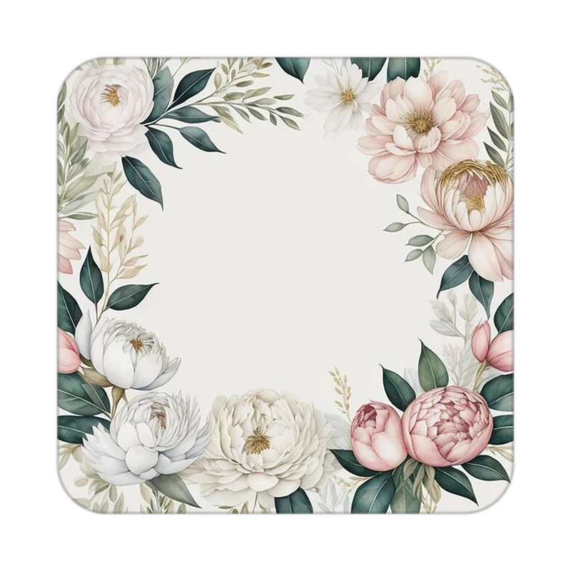 زیر لیوانی کاکتی طرح گل مدل mp17445