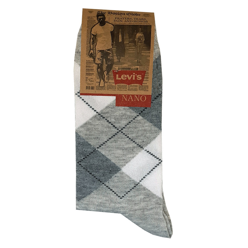 جوراب مردانه  مدل Si-06 بسته 2 عددی