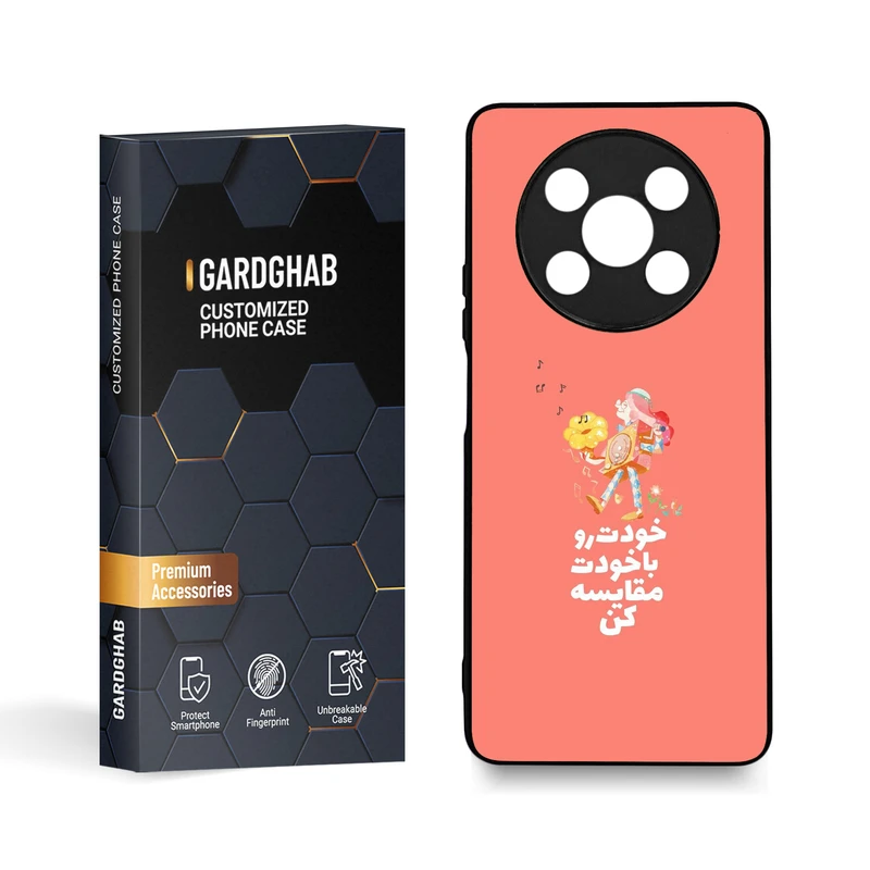 کاور گارد قاب مدل تکست مناسب برای گوشی موبایل آنر X9 5G/X9 4G