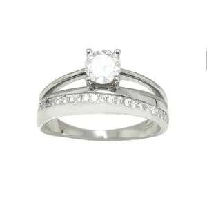 انگشتر نقره زنانه کد 10013