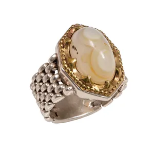 انگشتر نقره مردانه مدل 22213