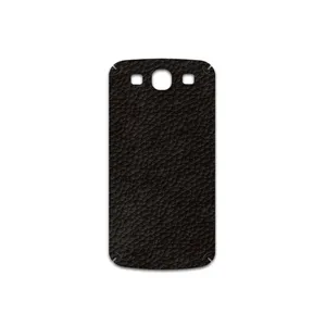 MAHOOT Dark-Brown-Leather Cover Sticker for Samsung Galaxy S3 Neo