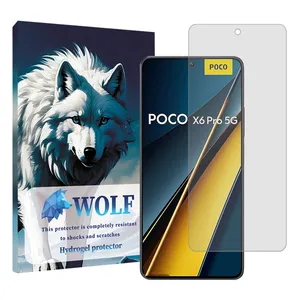 Wolf transparent screen Protector Suitable for Xiaomi Poco X6 Pro Mobile Phone