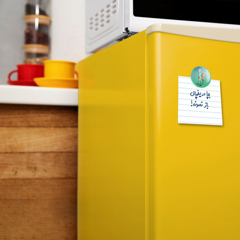 مگنت خندالو مدل انیمیشن ریک و مورتی Rick and Mort کد 26390