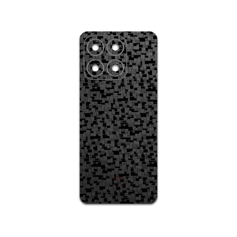 برچسب پوششی ماهوت مدل Black-Silicon مناسب برای گوشی موبایل آنر X8a