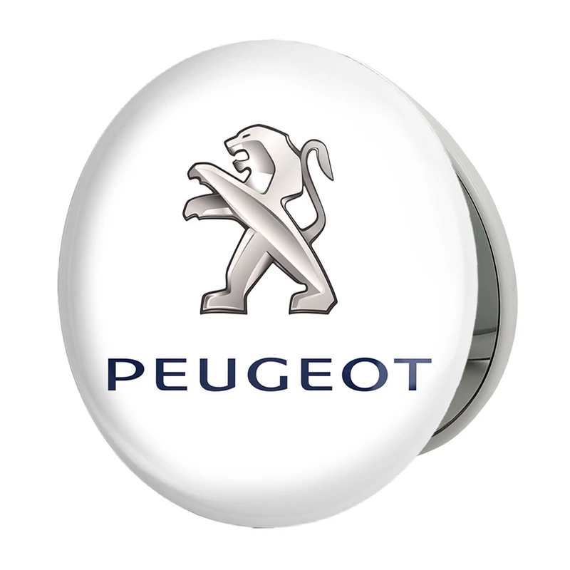 آینه جیبی خندالو طرح پژو Peugeot مدل تاشو کد 23652 