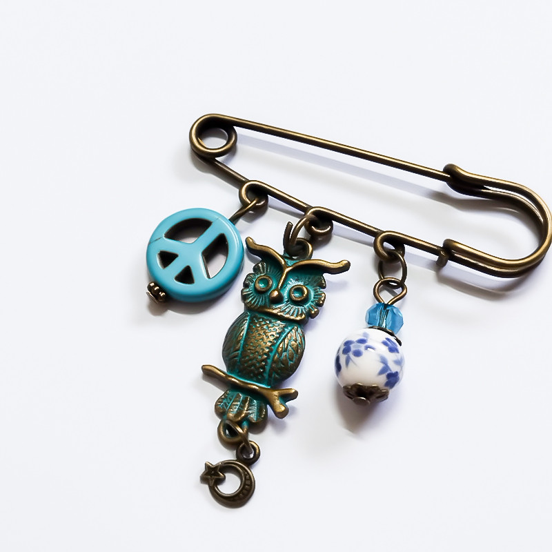 سنجاق سینه زنانه مدل سونات