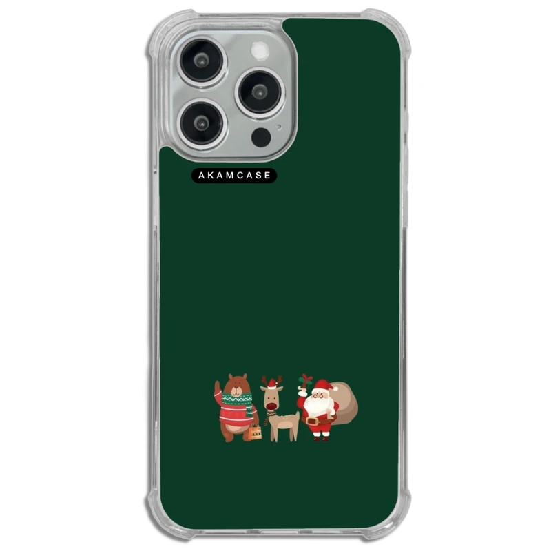 کاور آکام مدل AMCWTA15PROMAX-CHRISTMAS3 مناسب برای گوشی موبایل اپل iPhone 15 Pro Max