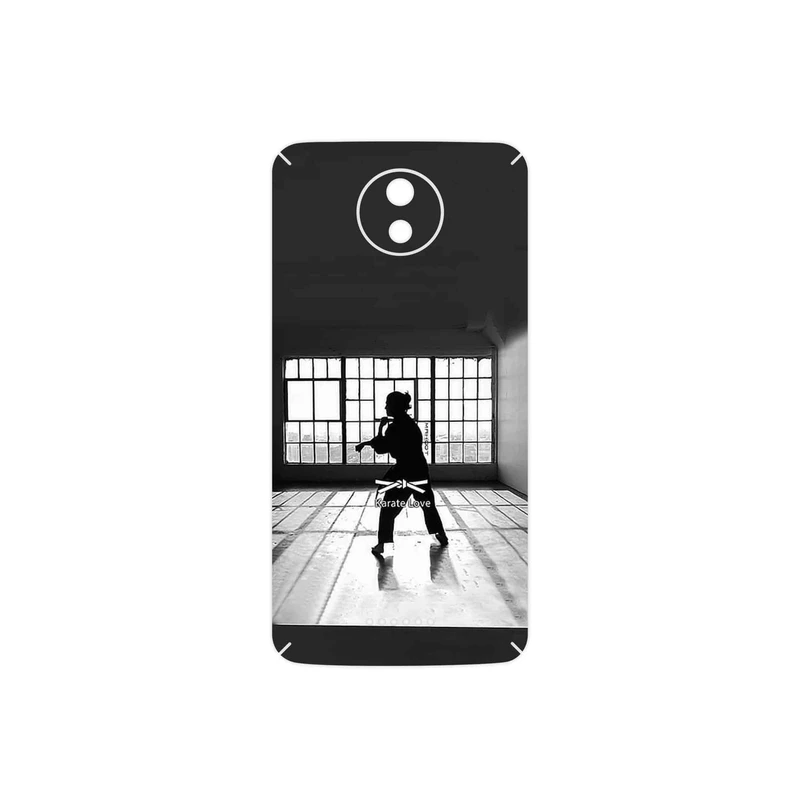 برچسب پوششی ماهوت مدل Karate مناسب برای گوشی موبایل موتورولا Moto C Plus