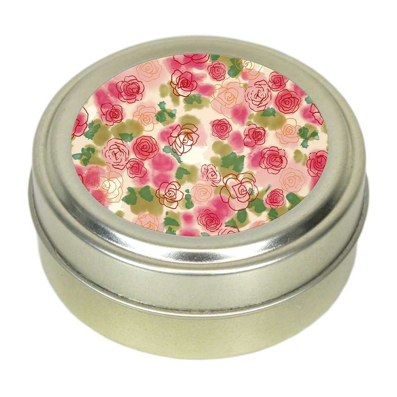 شمع دارلی طرح گل فانتزی کد 1093