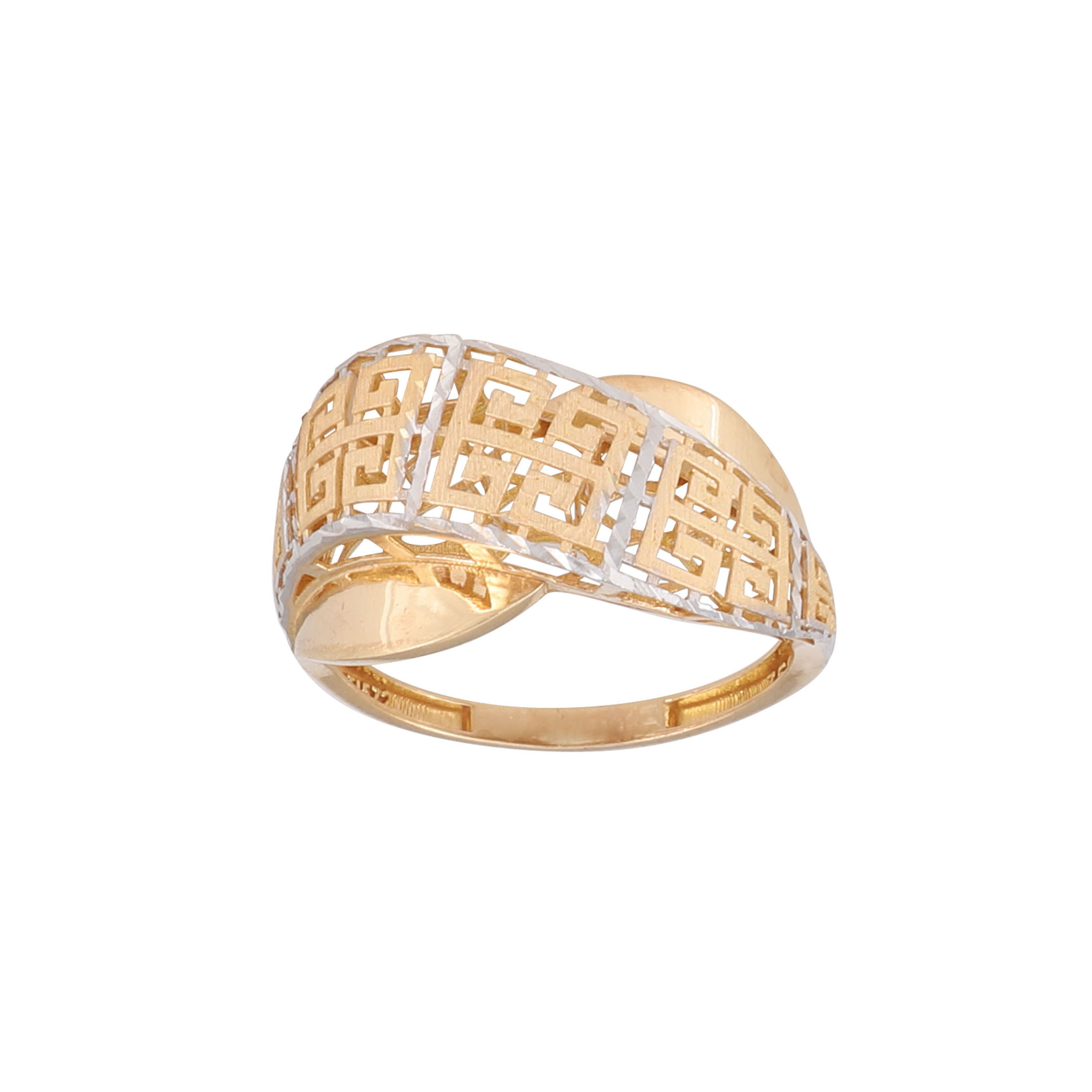 انگشتر طلا 18 عیار زنانه مدل 34 کد G743