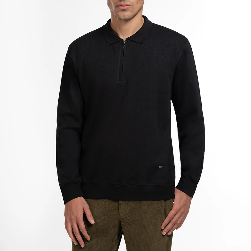 پولوشرت آستین بلند مردانه ام کی مدل 30067