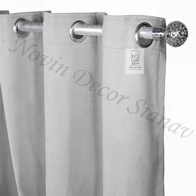 پرده نوین دکور سیاناو مدل مخمل هازان 3 سایز 280 × 300 سانتی متر