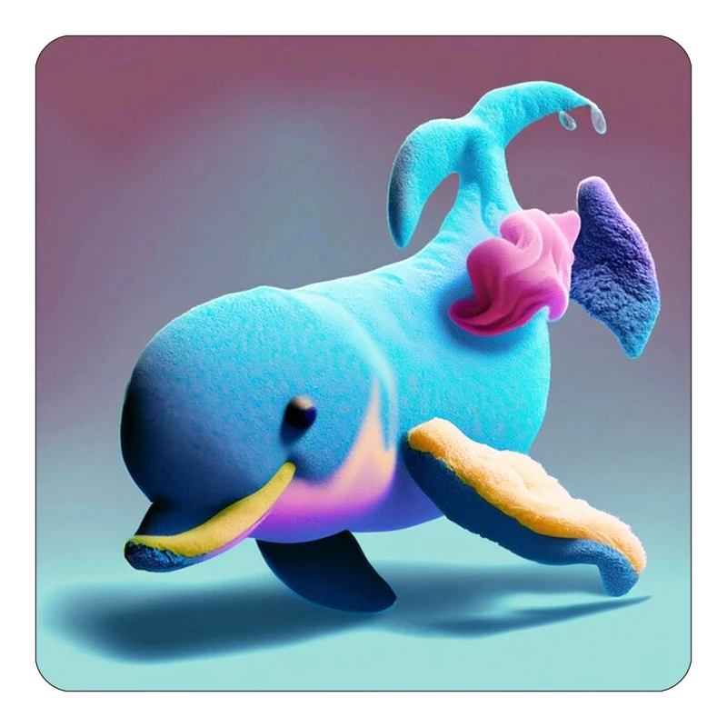 مگنت کاکتی طرح حیوانات رنگی مدل mp26055