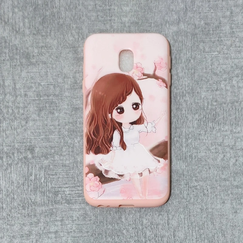 کاور طرح دخترانه مدل J3 مناسب برای گوشی موبایل سامسونگ Galaxy J330/J3 pro 2017