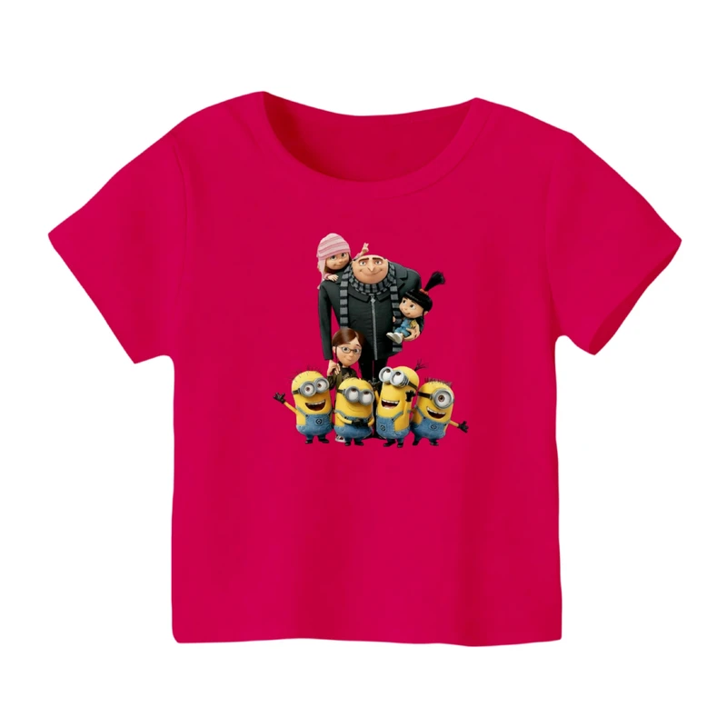 تی شرت آستین کوتاه بچگانه مدل مینیون کد ۵