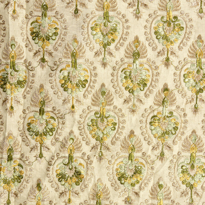 پارچه مانتو طرح خامه دوزی کد 02051437