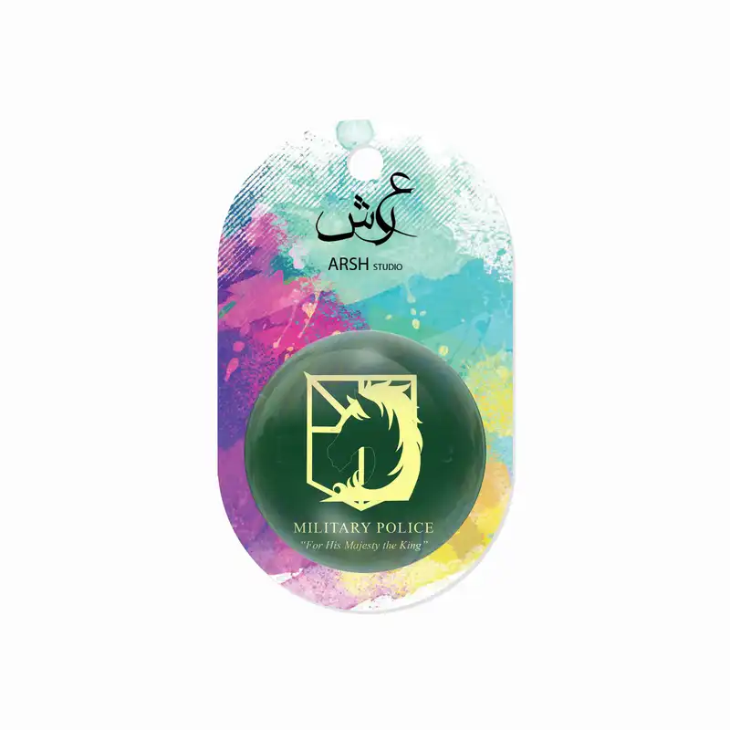 مگنت عرش طرح اتک آن تایتان کد Asm124