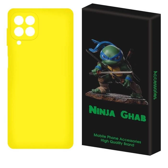 کاور نینجا قاب مدل سیلیکونی مناسب برای گوشی موبایل سامسونگ Galaxy A12