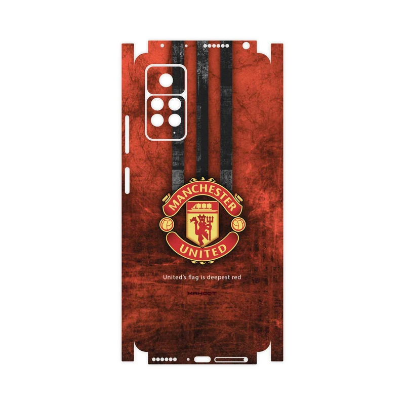 برچسب پوششی ماهوت مدل Manchester-United-FullSkin مناسب برای گوشی موبایل شیائومی Redmi Note 11 Pro