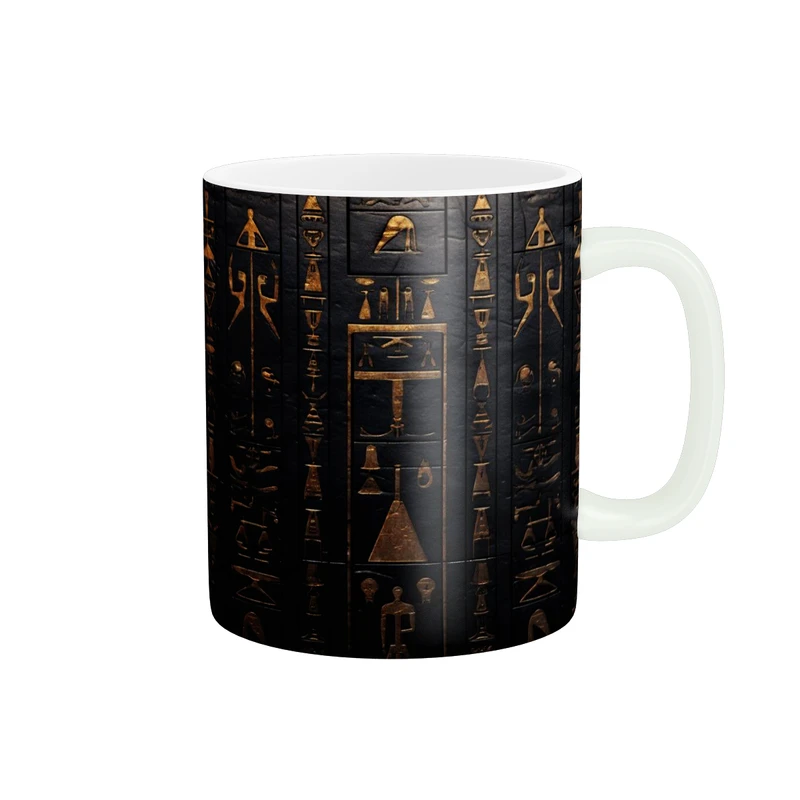 ماگ فانتزی طرح نوشته باستانی کد 141