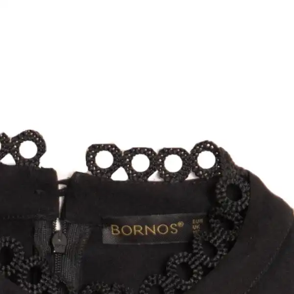 پیراهن زنانه برنس مدل شاران رنگ مشکی