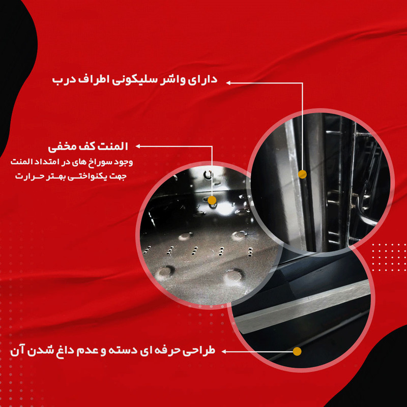 آون توستر تکنو لایو مدل مینی فر 55