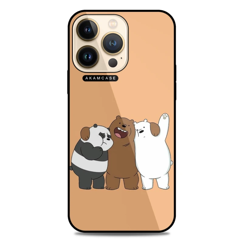 کاور آکام مدل AMCWA13PRO-BARE BEAR10 مناسب برای گوشی موبایل اپل iPhone 13 Pro