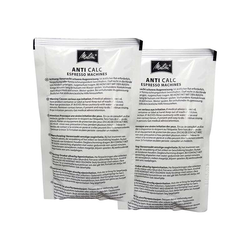 پودر دستگاه اسپرسوساز ملیتا مدل Anti Calc وزن 40 گرم بسته 2 عددی پودر دستگاه اسپرسوساز ملیتا مدل Anti Calc وزن 40 گرم بسته 2 عددی