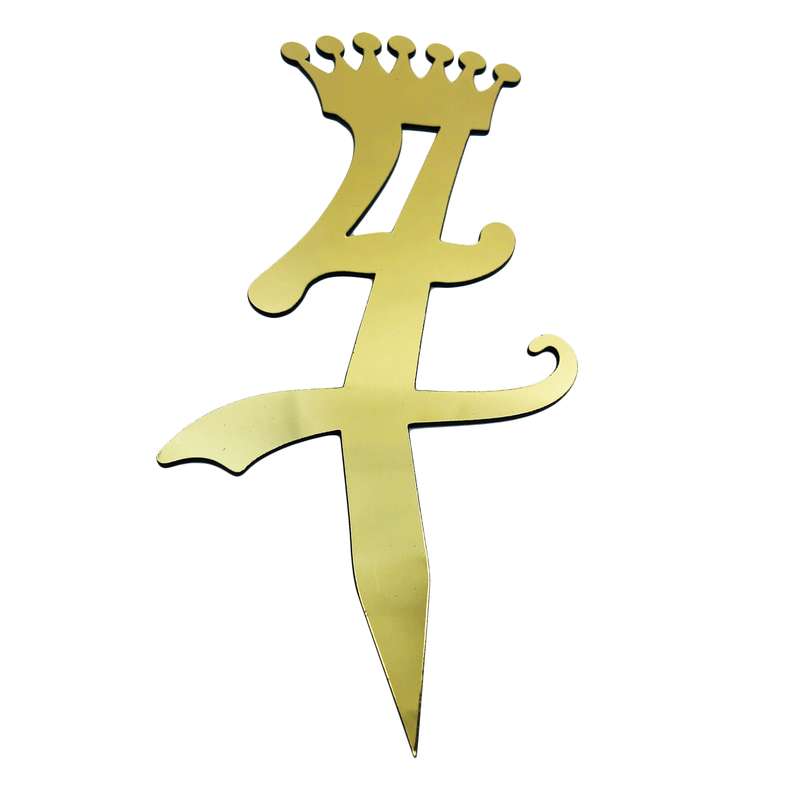 تاپر کیک طرح عدد 4 کد 444