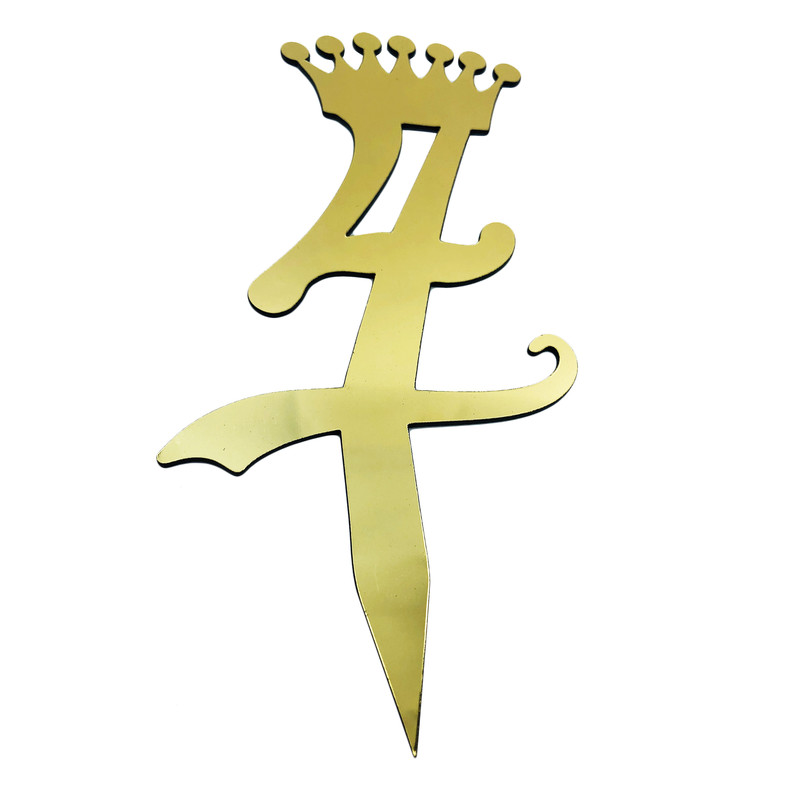 تاپر کیک طرح عدد 4 کد 444