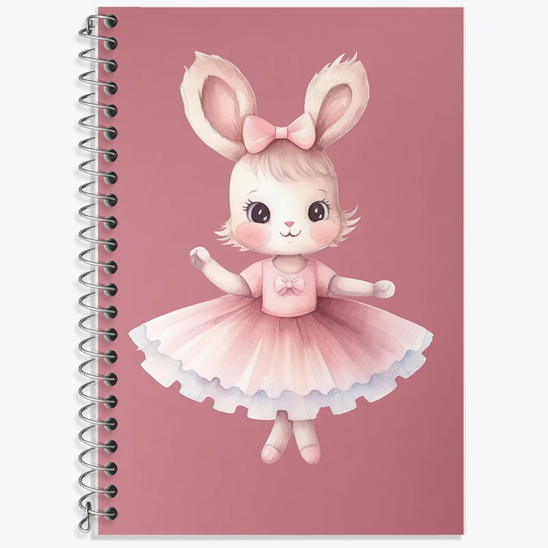 دفتر لغت 50 برگ خندالو طرح خرگوش کیوت کد F2587