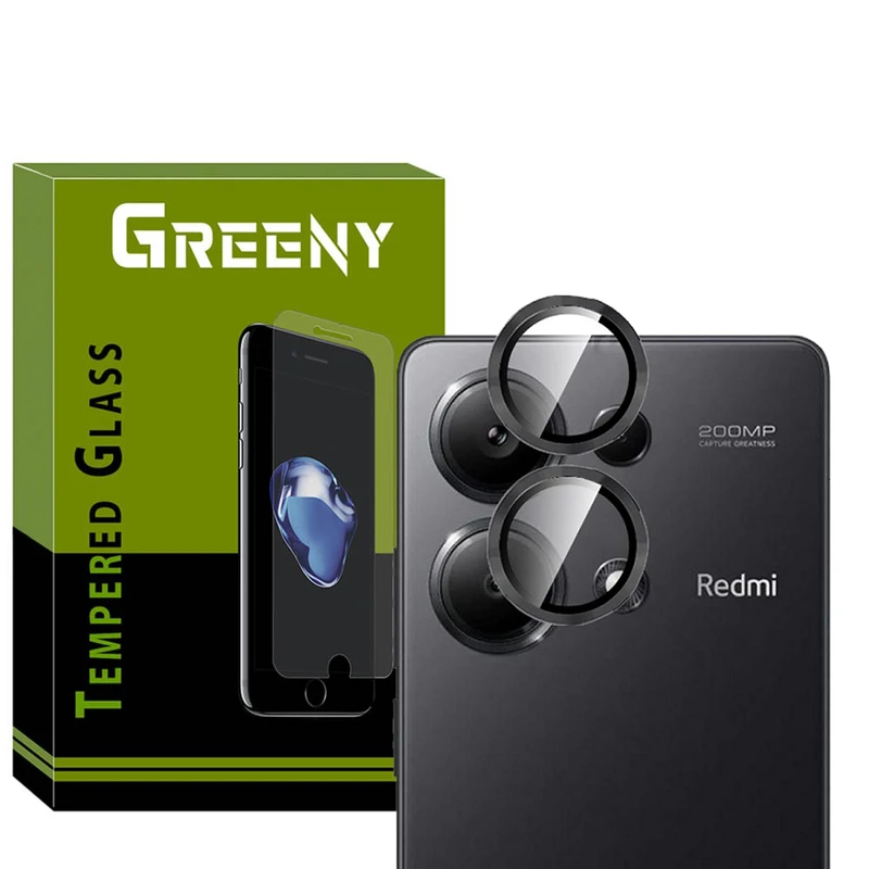 محافظ لنز دوربین گیرینی مدل Ring -GRمناسب برای گوشی موبایل شیائومی Redmi Note 13 5G