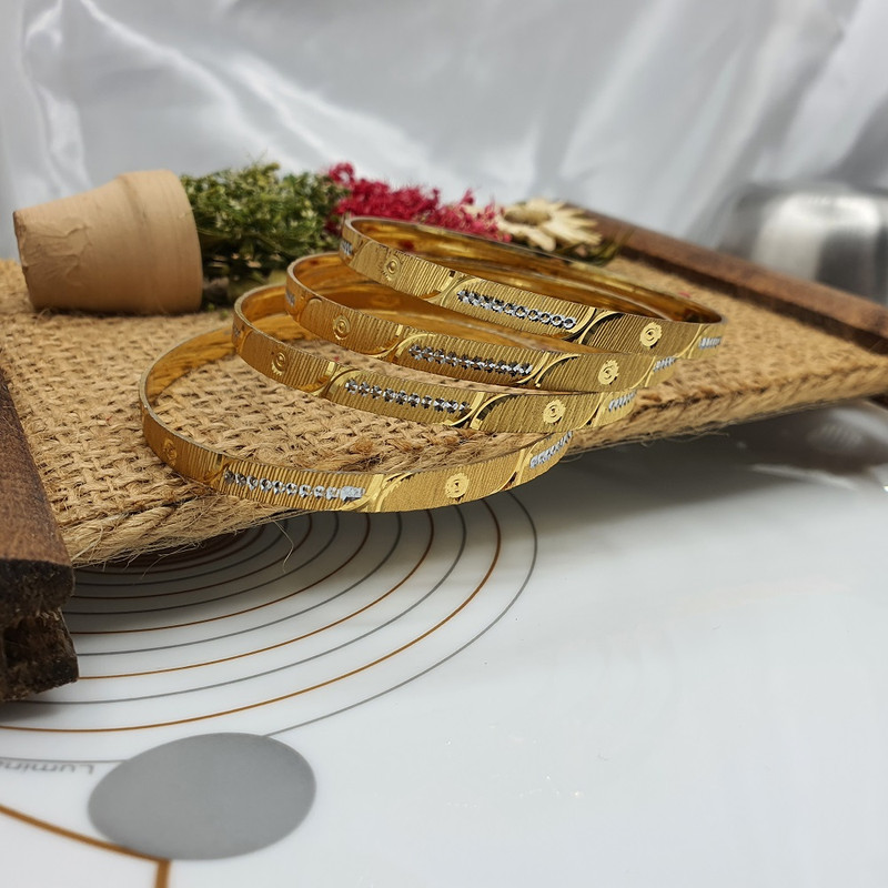 النگو دخترانه پایتخت کد AL1055_1 بسته 4 عددی