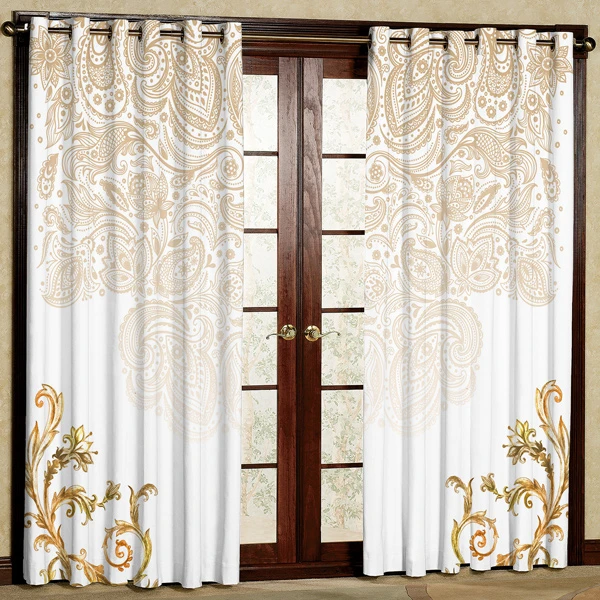 پرده مدل چاپی هازان پانچی کد 496 سایز 200x140 سانتی متر