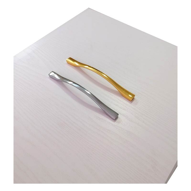 دستگیره کابینت و کمد مدل طاوسی کد  S224 بسته 3 عددی