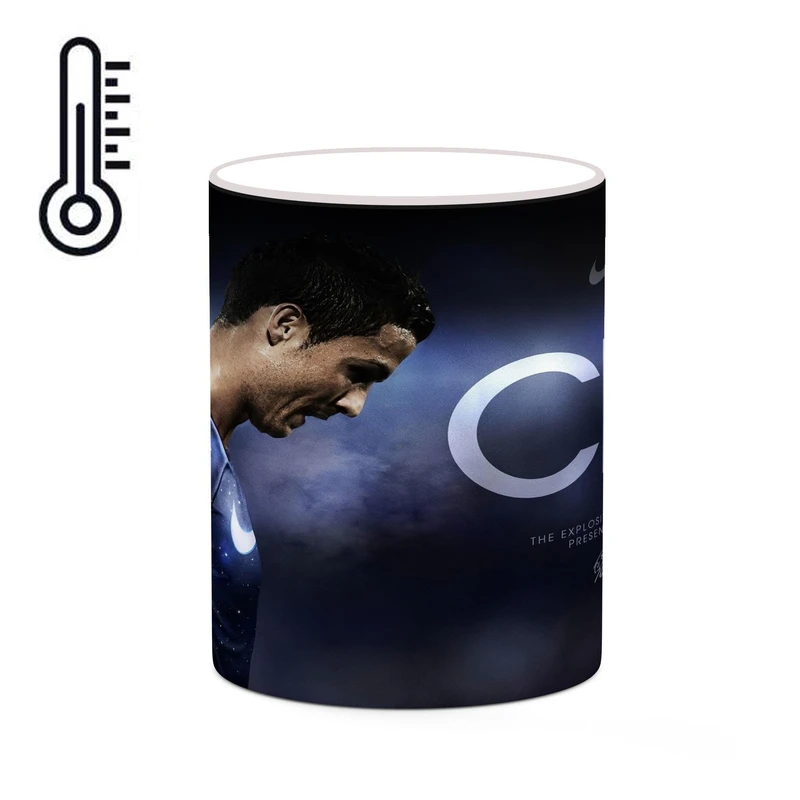 ماگ حرارتی کاکتی طرح Ronaldo رونالدو مدل mgh43090