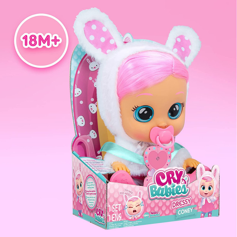 عروسک آی ام سی تویز مدل Dressy Coney Cry Baby ارتفاع 30 سانتی متر